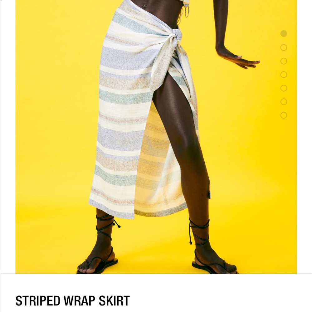 Zara midi skirt. NWT 2021 season